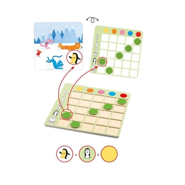 Djeco Hafıza Oyunları - Animo Colorix