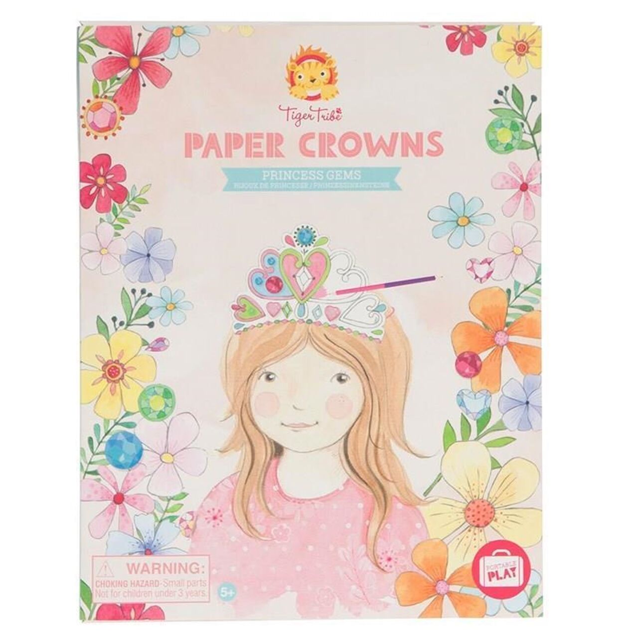 Tiger Tribe Kağıt Taçlar/ Princess Gems