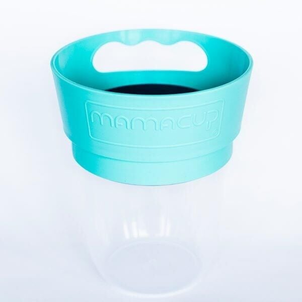 Mamacup Turkuaz Atıştırma Bardağı +Kapak