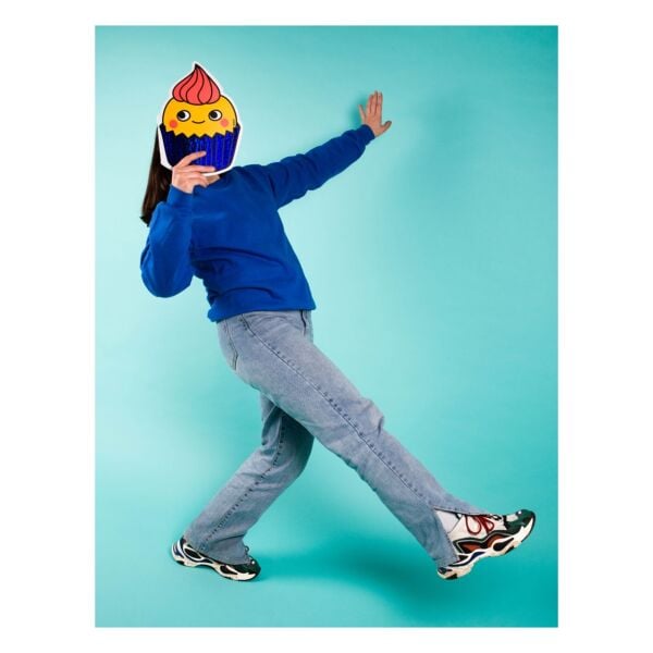 Omy Etiketli Şekilli Defter  - Cupcake