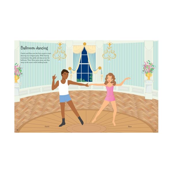 Sticker Dolly Dressing - Dancers