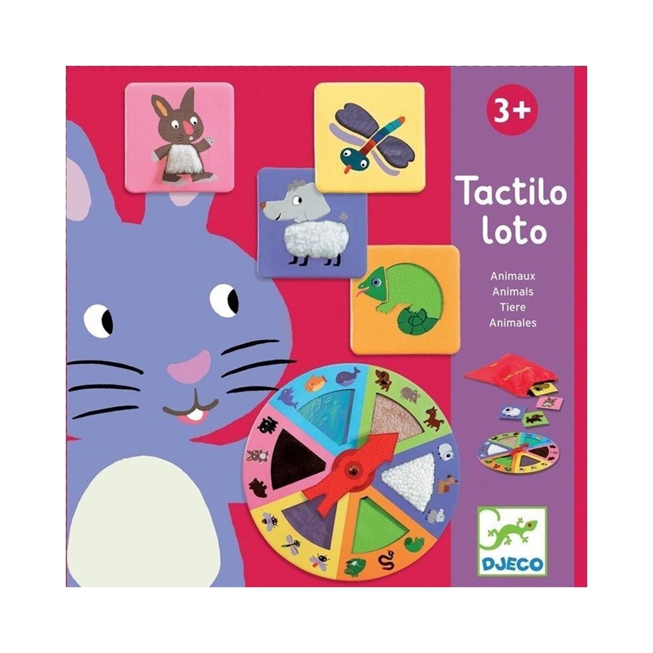 Djeco Tombala Oyunları / Tactilo Lotto Animals