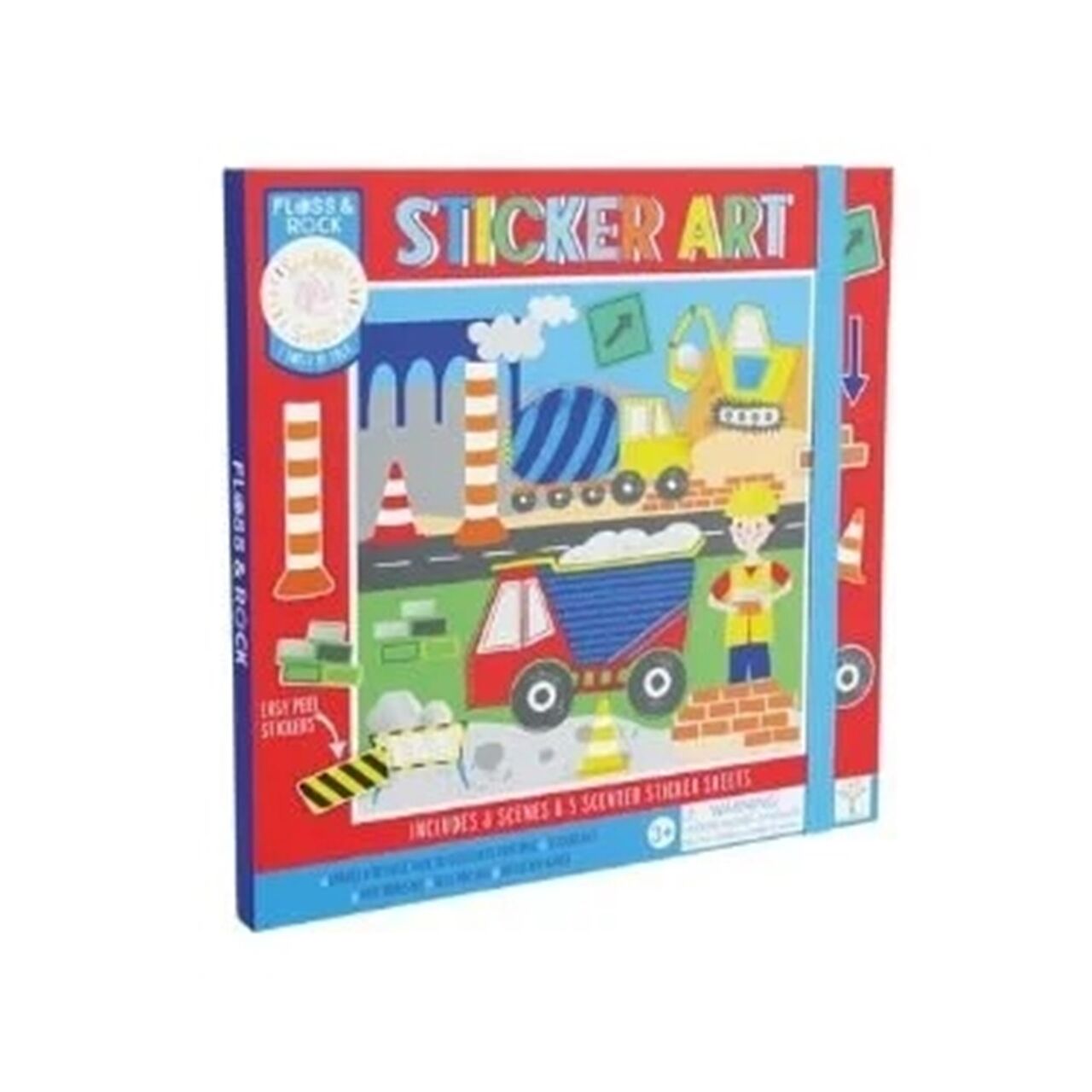 Floss & Rock Kokulu Sticker Aktivite Kitabı  Const