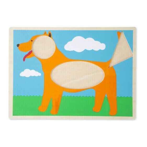 Melissa & Doug Ahşap Şekil Bulmaca
