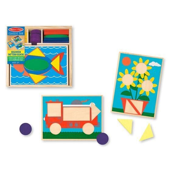 Melissa & Doug Ahşap Şekil Bulmaca