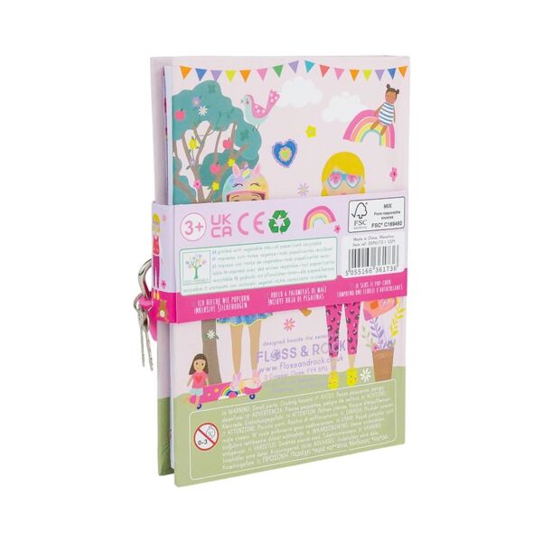 FLOSS & ROCK Kokulu Kilitli Günlük / Best Friend