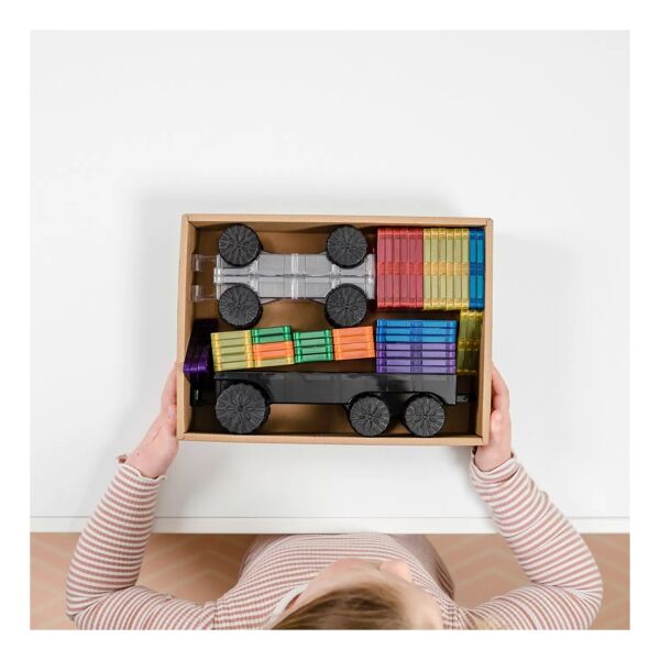 Connetix Rainbow Transport Set - 50 Parça