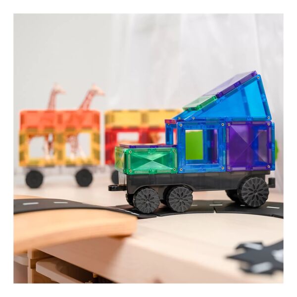 Connetix Rainbow Transport Set - 50 Parça