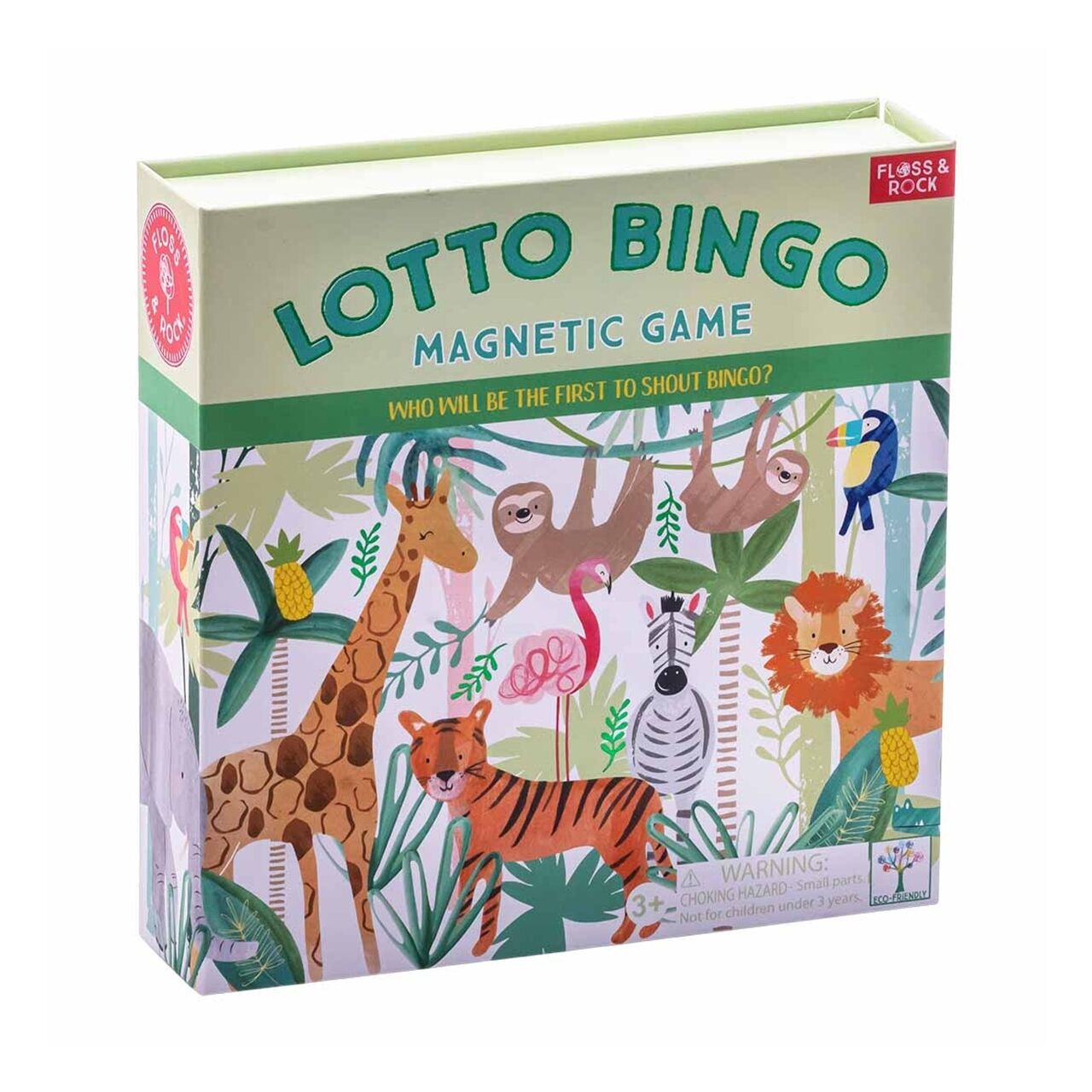 Floss Rock Mıknatıslı Bingo Şans Oyunu - Jungle