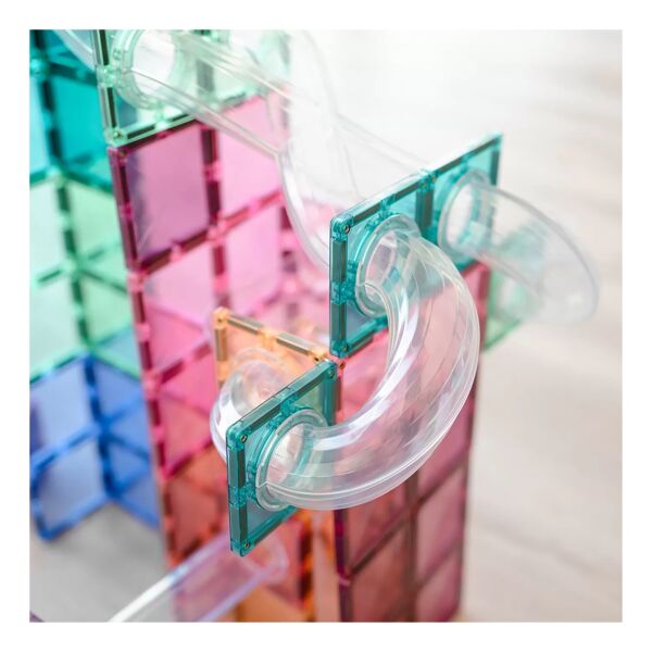 Connetix Pastel Ball Run Expansion Set - 80 Parça