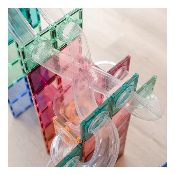 Connetix Pastel Ball Run Expansion Set - 80 Parça