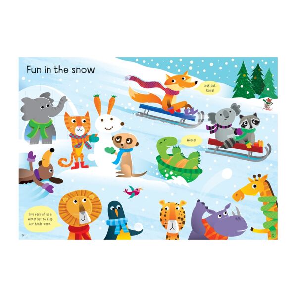 Little First Stickers Funny Hats