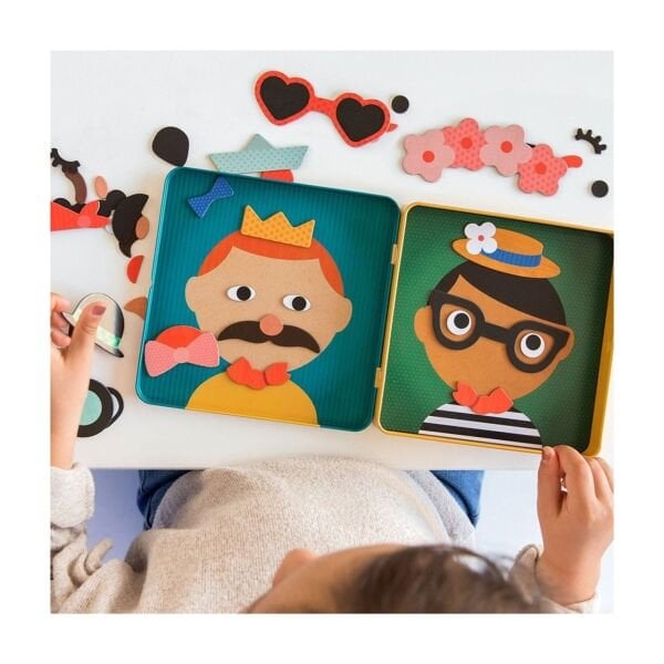 Taşınabilir Mıknatıslı OyunSeti - Funny Faces