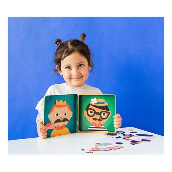 Taşınabilir Mıknatıslı OyunSeti - Funny Faces