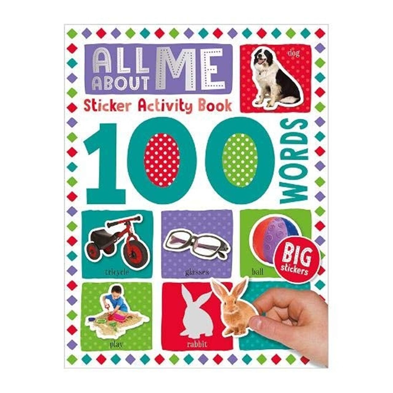 100 Words All About Me Sticker Activity Book