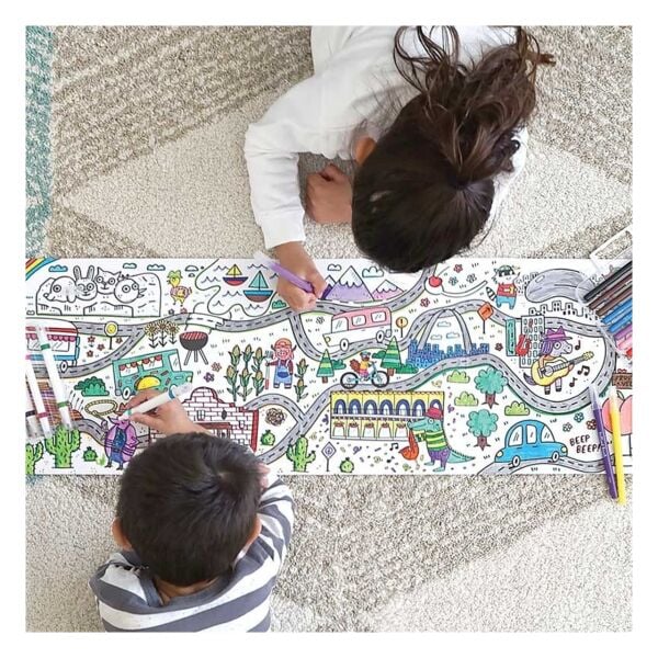 Ooly Katlanabilir Boyama Kitabı - Seaside Animal T