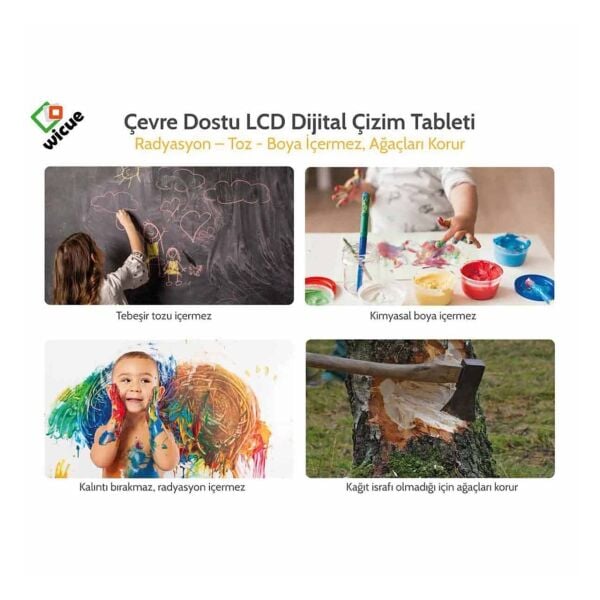 Xiaomi Wicue - 12'' Panda LCD Dijital Çizim Tableti