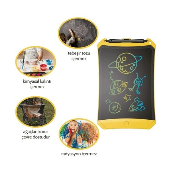 Xiaomi Wicue -8,5'' LCD Dijital Tablet - Sarı