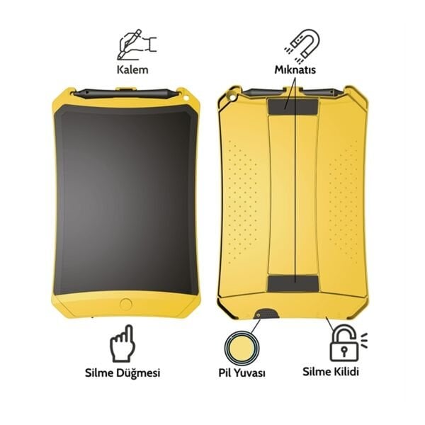 Xiaomi Wicue -8,5'' LCD Dijital Tablet - Sarı