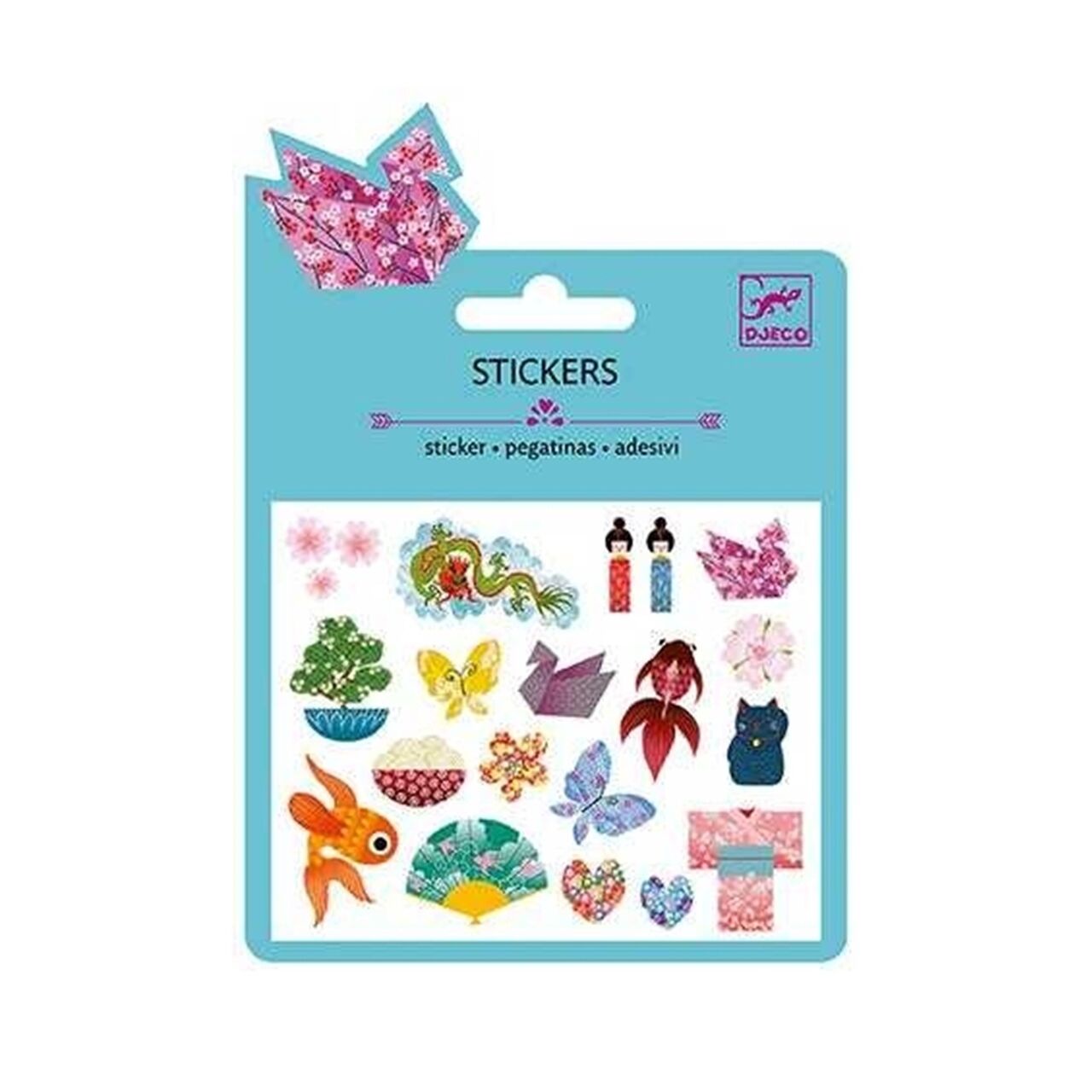 Djeco Çıkartmalar - Japanese Designs