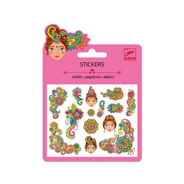 Djeco Çıkartmalar - Indians Designs