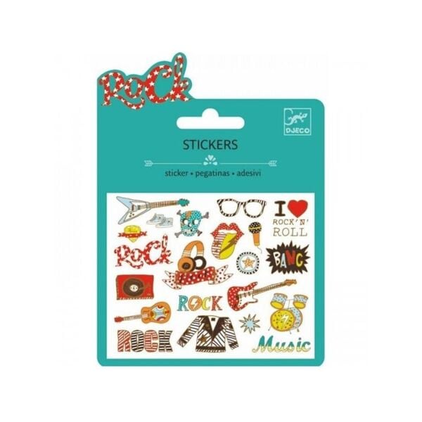 Djeco Çıkartmalar - Pop And Rock