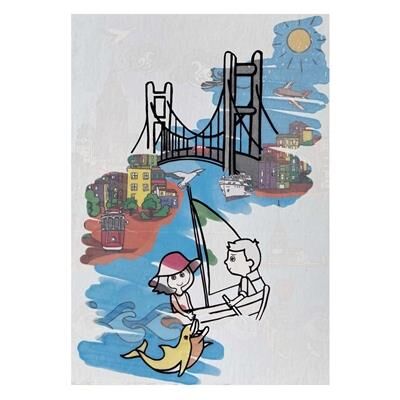 Galt Sihirli Boyama Kitabı Şehirler 3 Yaş +