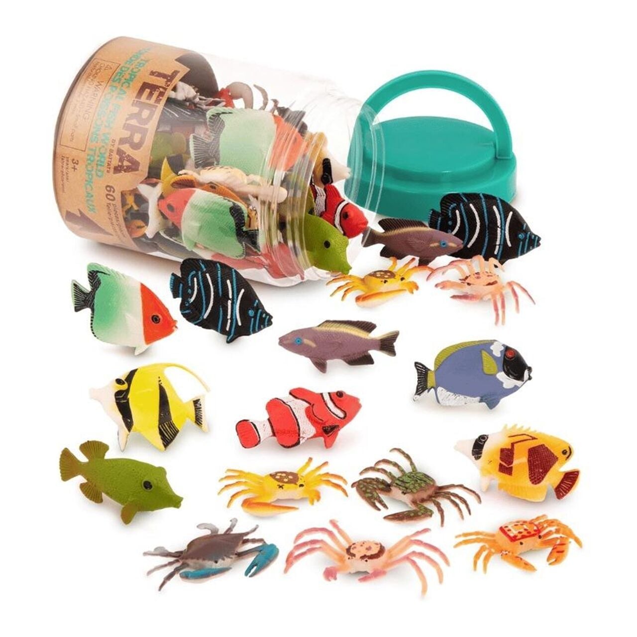 Terra Küçük Oyun Seti Tropikal Balıklar 60 Parça