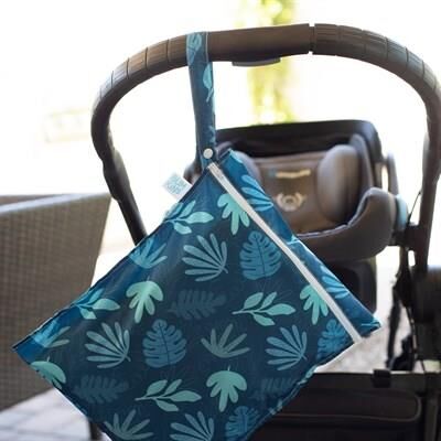 Bumkins Islak/Kirli Çantası- Blue Tropic