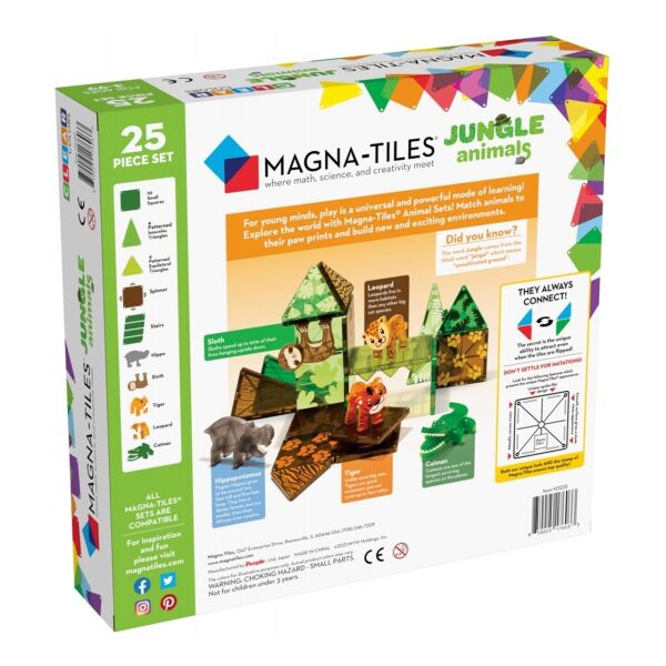 Magna Tiles Orman - 25 Parça