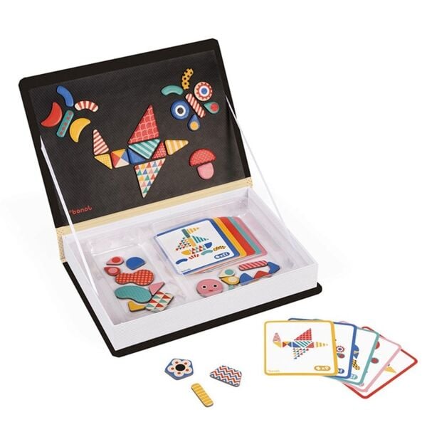 Janod Mıknatıslı Oyun Kitabı Şekiller