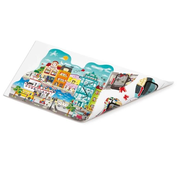 Hape Puzzle Hareketli Şehir Turu