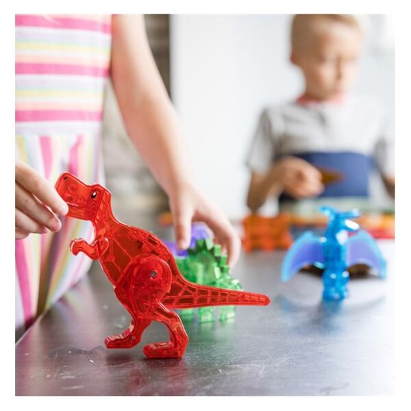 Magna Tiles Dinozor Dünyası - 40 Parça