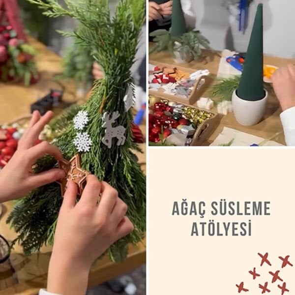 17Aralık Yılbaşı Ağaç Süsleme Atölye (18:00-19:30)