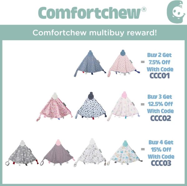 Cheeky Chompers Comfortchew Twinkle Twinkle