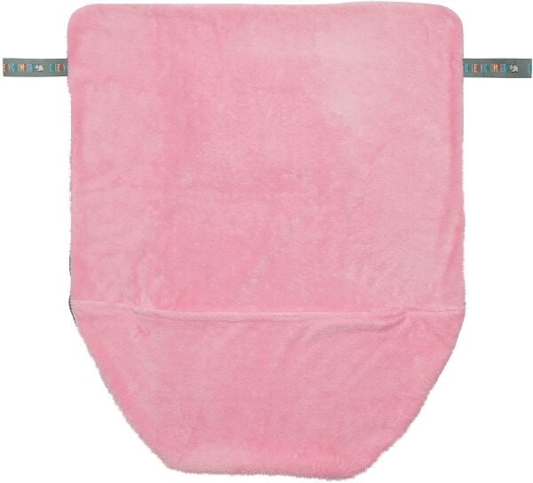 Cheeky Chompers Blanket Polka Dot Pink