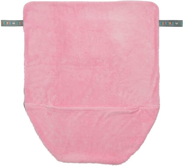 Cheeky Chompers Blanket Polka Dot Pink