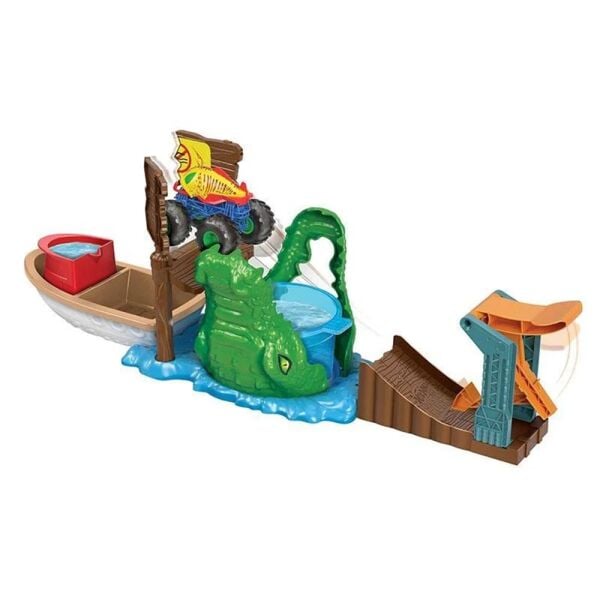 Hot Wheels Timsahtan Kaçış Oyun Seti