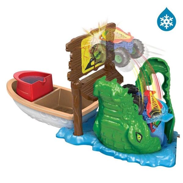 Hot Wheels Timsahtan Kaçış Oyun Seti