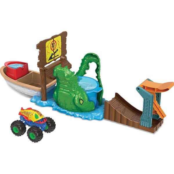 Hot Wheels Timsahtan Kaçış Oyun Seti