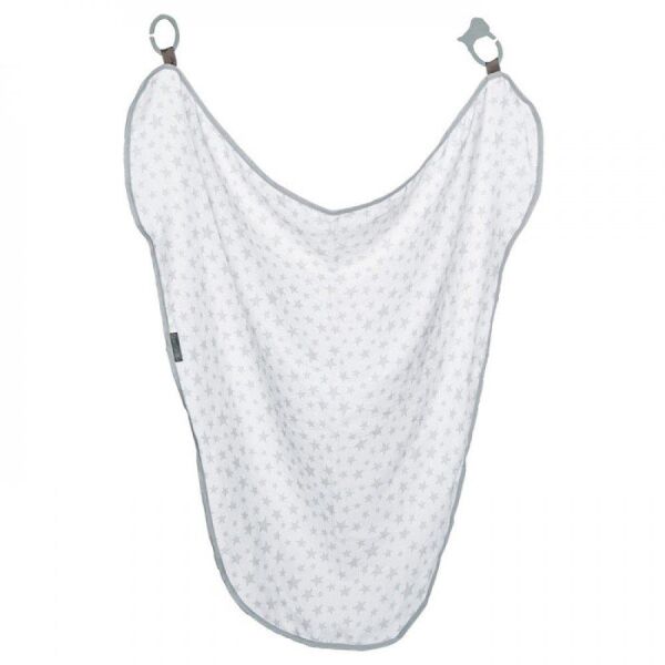 Cheeky Chompers Multimuslin Silver Stars