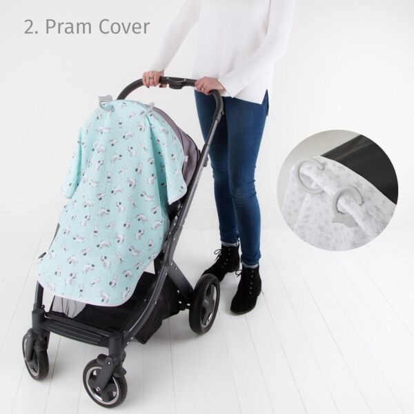 Cheeky Chompers Multimuslin Cheeky Hippo