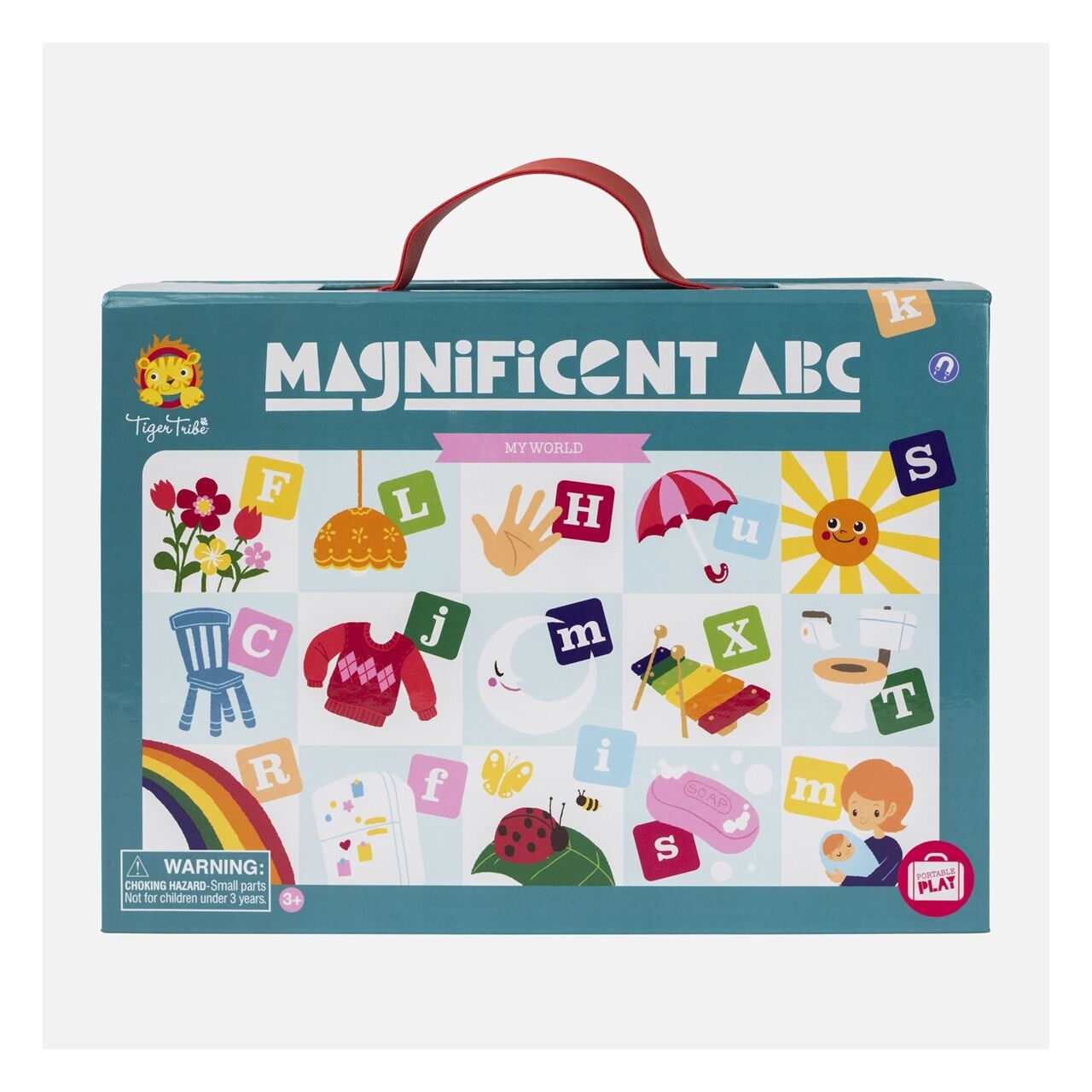 Tiger Tribe Mıknatıslı Okuma Seti - ABC My World