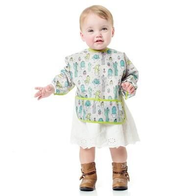 Bumkins Uzun Kollu Önlük (6-24 ay) - Cacti