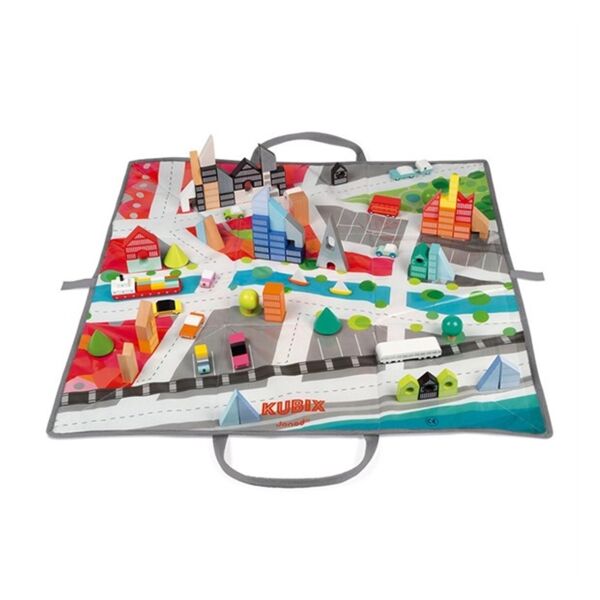 Janod Çantalı Küpler Mimari Bloklar