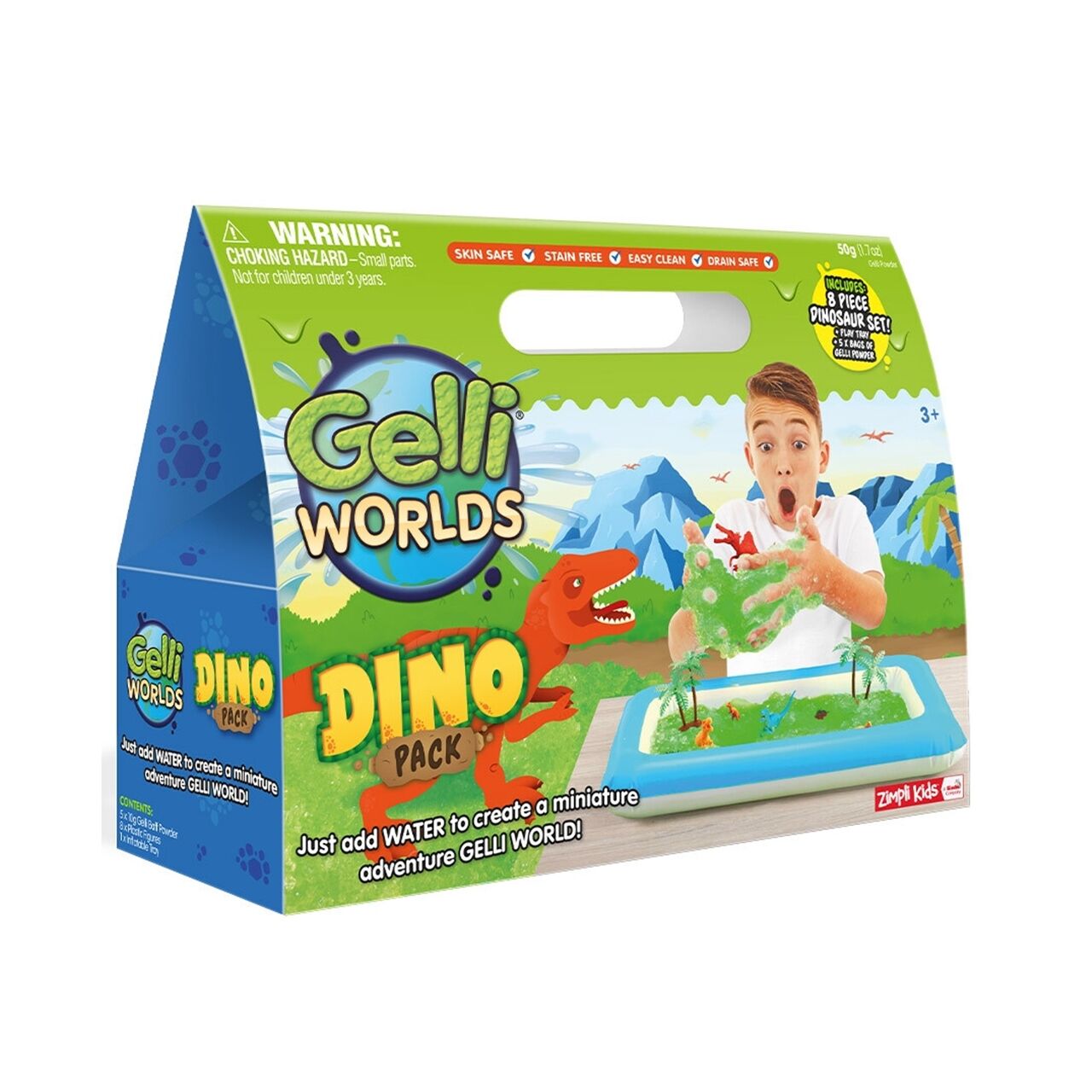 Gelli Worlds Dino Pack Dinozorlu Oyuncak Havuzu