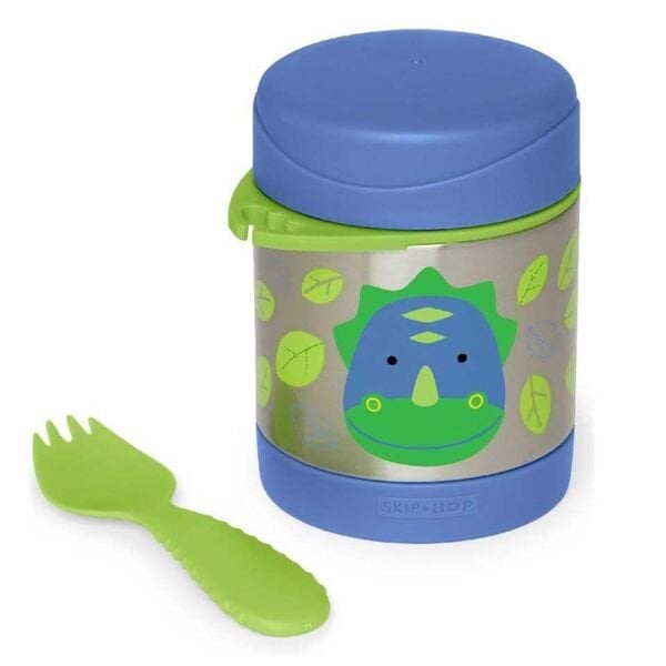 Skip Hop Paslanmaz Çelik Termos Dino