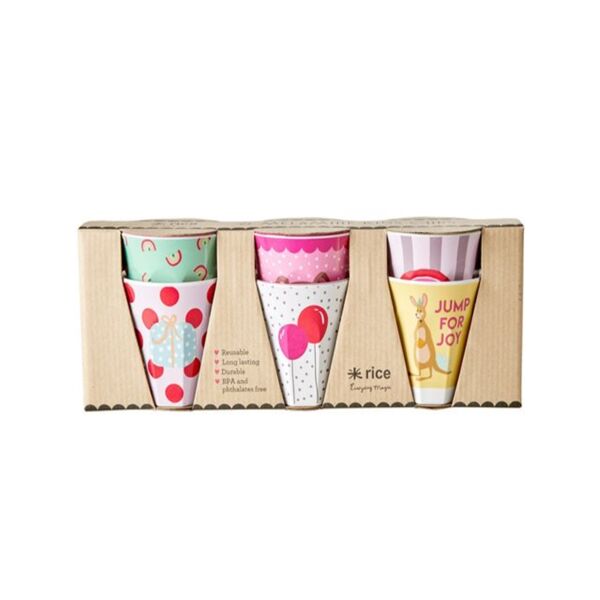 Melamin 6lı Bardak - Gökkuşağı - Kanguru