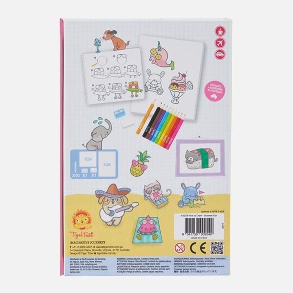 Tiger Tribe Resim Nasıl Çizilir? / Summer Fun