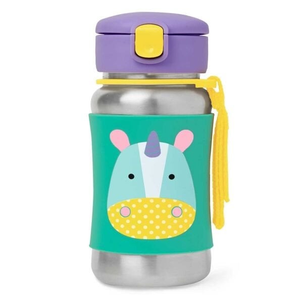 Skip Hop Pipetli Paslanmaz Çelik Suluk Unicorn